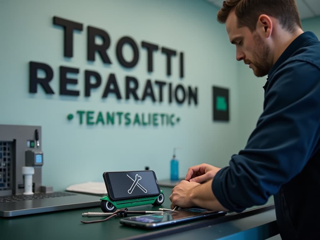 Réparation Batterie à Aincourt - TROTTIPHONE