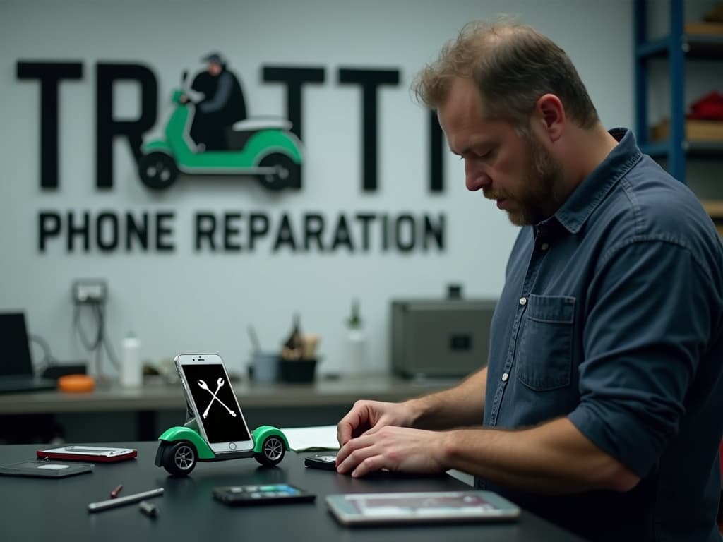 Réparation Batterie à Bernes-sur-Oise - TROTTIPHONE