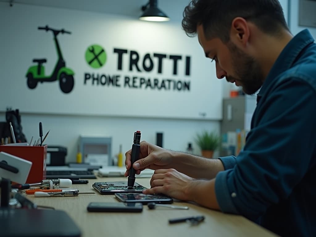 Réparation Batterie à Bessancourt - TROTTIPHONE