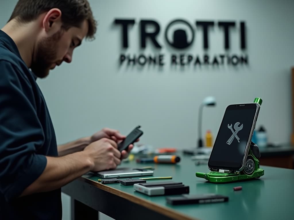 Réparation Batterie à Buhy - TROTTIPHONE