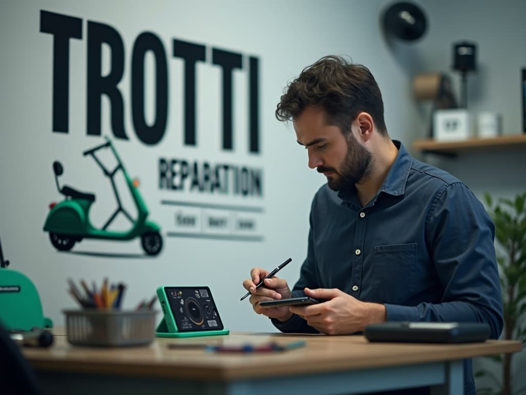 Réparation Batterie à Chars - TROTTIPHONE