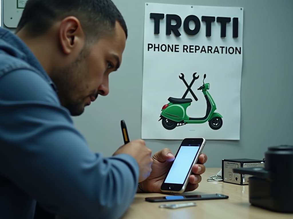 Réparation Batterie à Chauvry - TROTTIPHONE