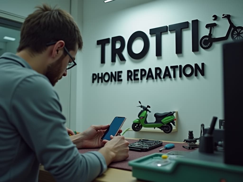 Réparation Batterie à Fosses - TROTTIPHONE