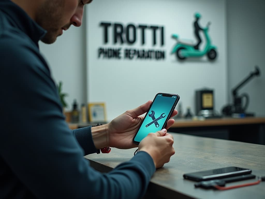 Réparation Batterie à Genainville - TROTTIPHONE