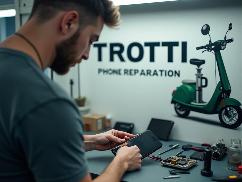 Réparation Batterie à Génicourt - TROTTIPHONE