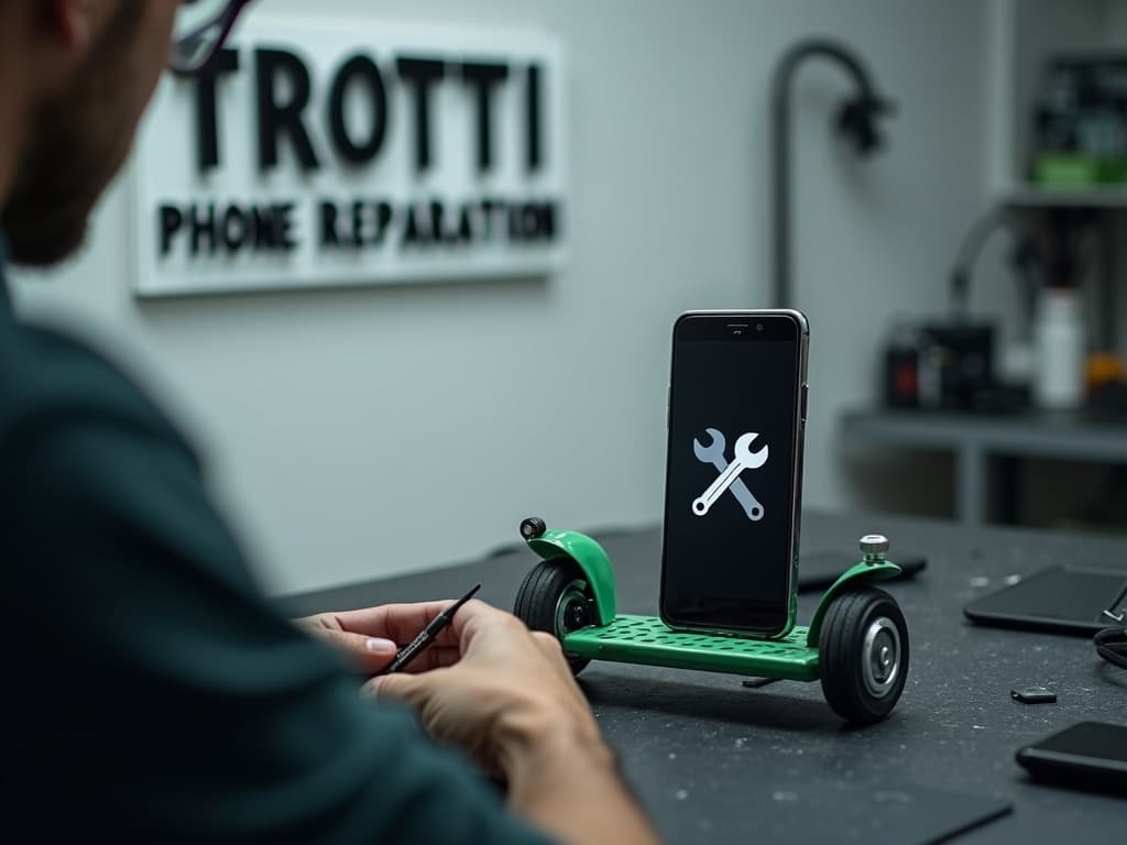 Réparation Batterie à Gonesse - TROTTIPHONE