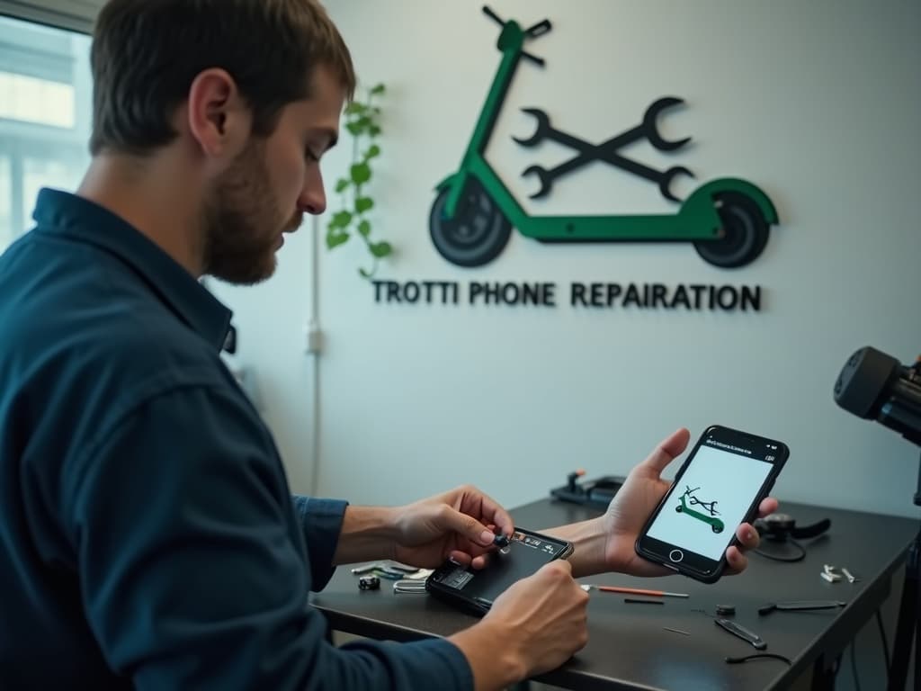 Réparation Batterie à Grisy-les-Plâtres - TROTTIPHONE