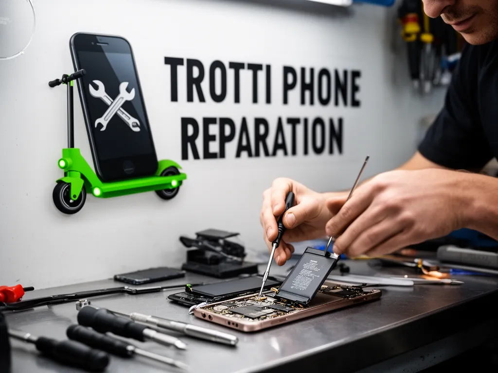 Réparation Batterie à Lassy - TROTTIPHONE