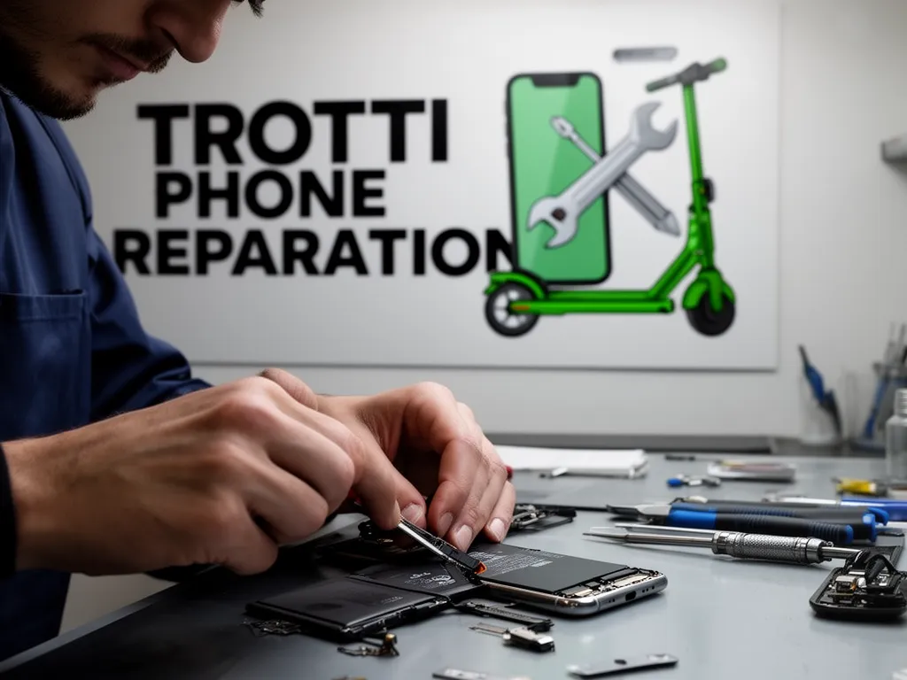 Réparation Batterie à Le Perchay - TROTTIPHONE