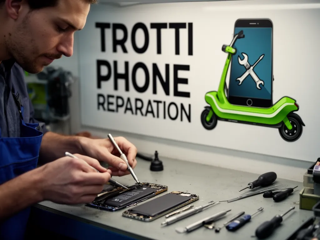 Réparation Batterie à Maudetour-en-Vexin - TROTTIPHONE