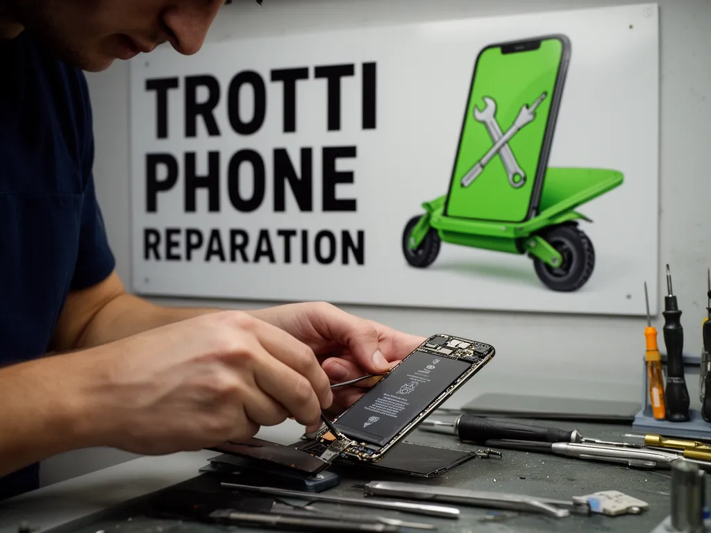 Réparation Batterie à Nerville-la-Forêt - TROTTIPHONE