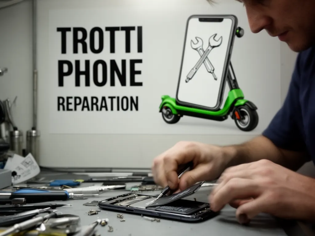 Réparation Batterie à Reilly - TROTTIPHONE