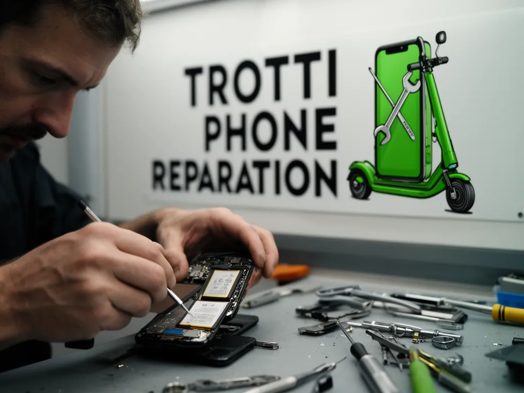 Réparation Batterie à Saint-Cyr-en-Arthies - TROTTIPHONE