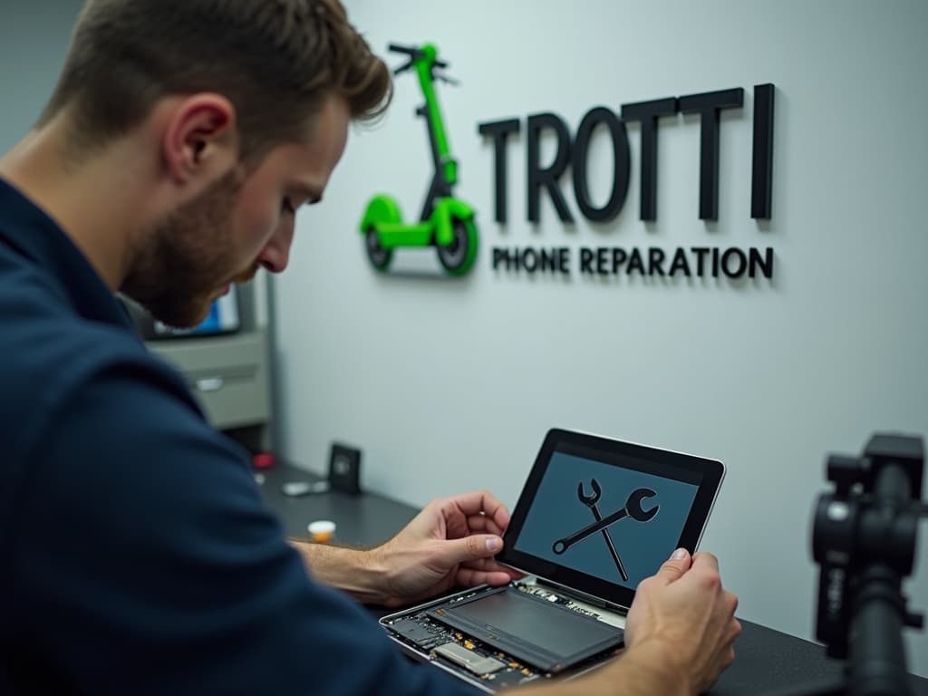 Réparation Batterie à Ableiges - TROTTIPHONE