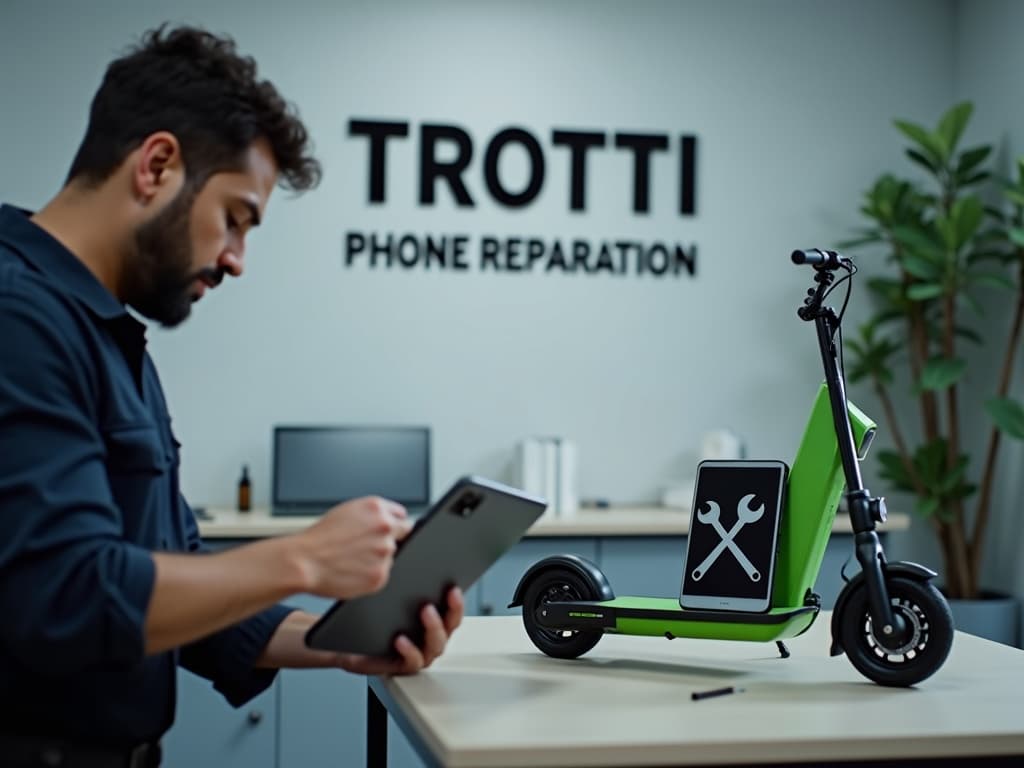 Réparation Batterie à Bernes-sur-Oise - TROTTIPHONE