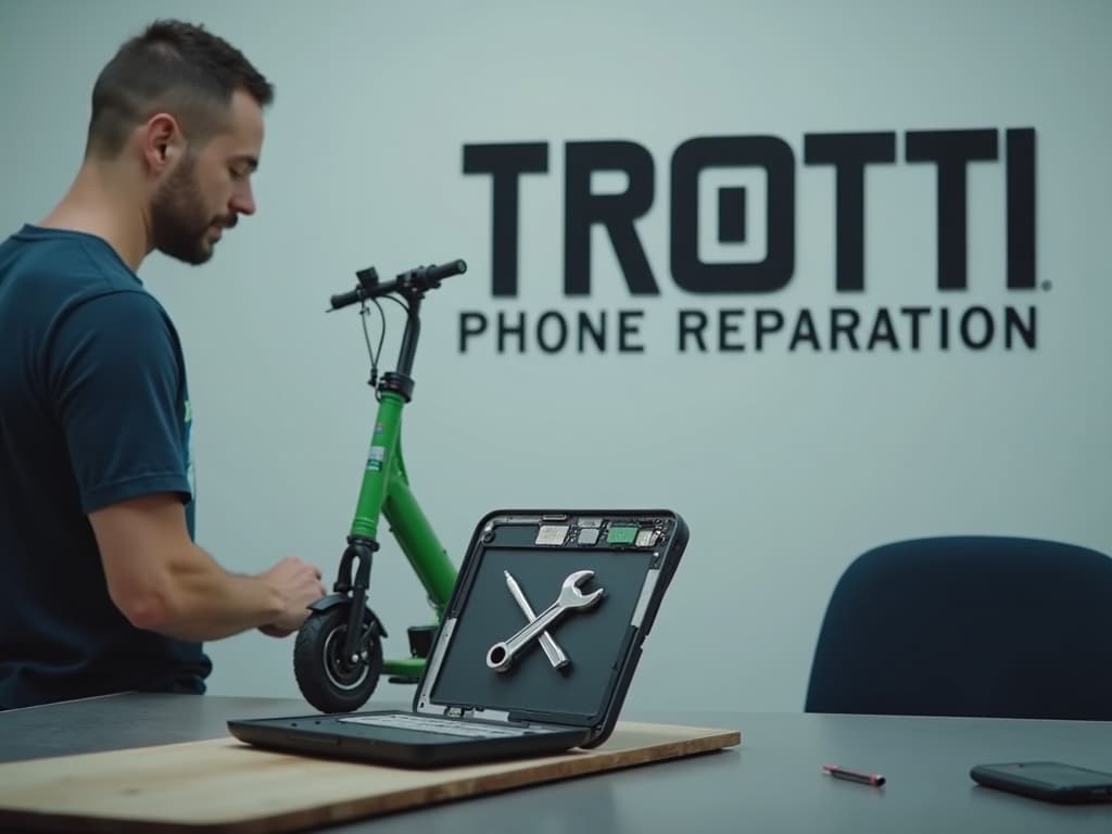 Réparation Batterie à Bezons - TROTTIPHONE