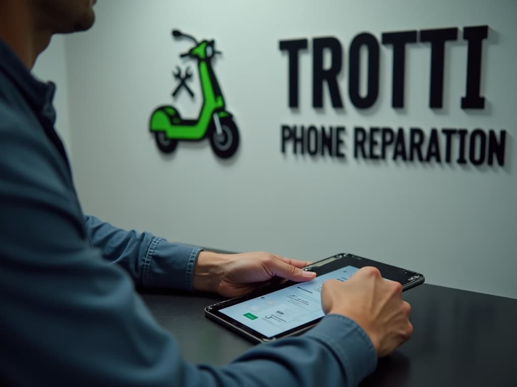 Réparation Batterie à Chérence - TROTTIPHONE