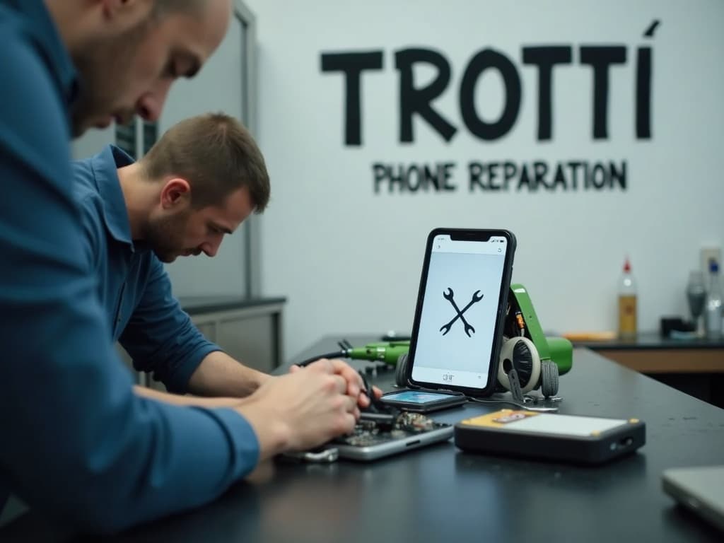 Réparation Batterie à Courdimanche - TROTTIPHONE