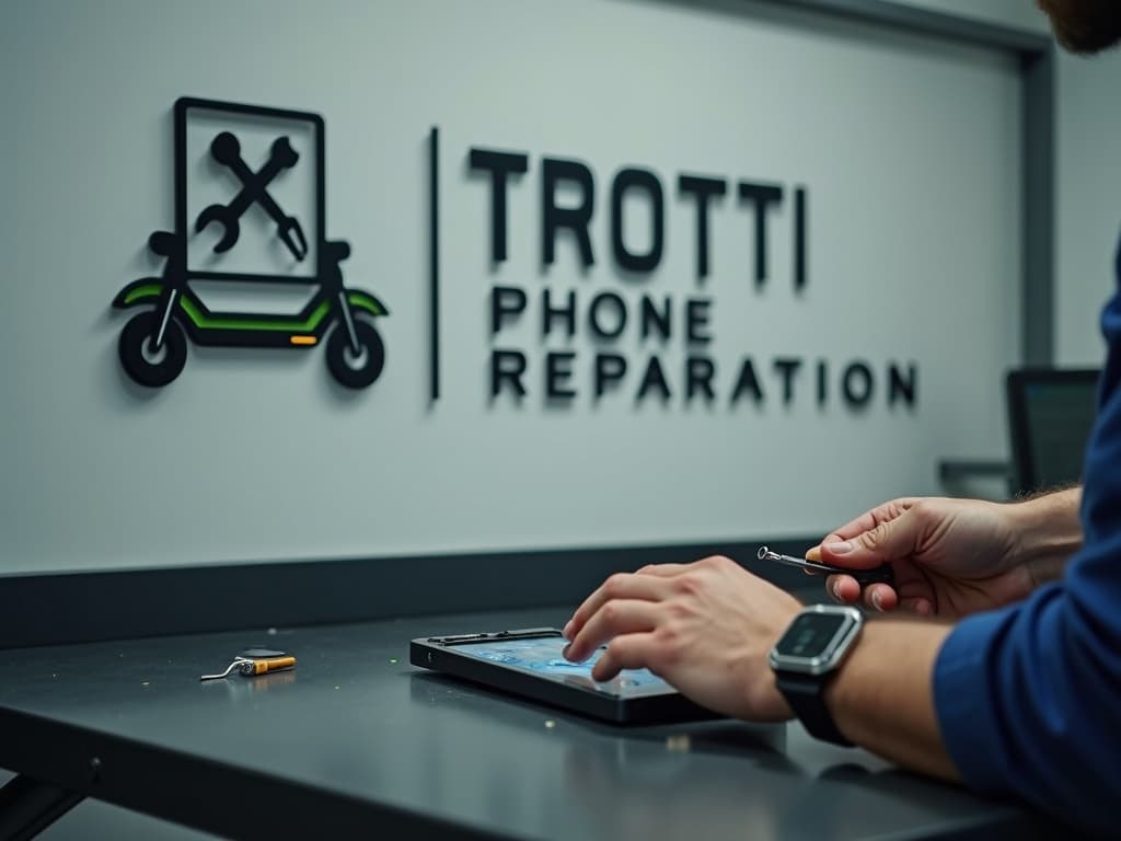 Réparation Batterie à Énerville - TROTTIPHONE