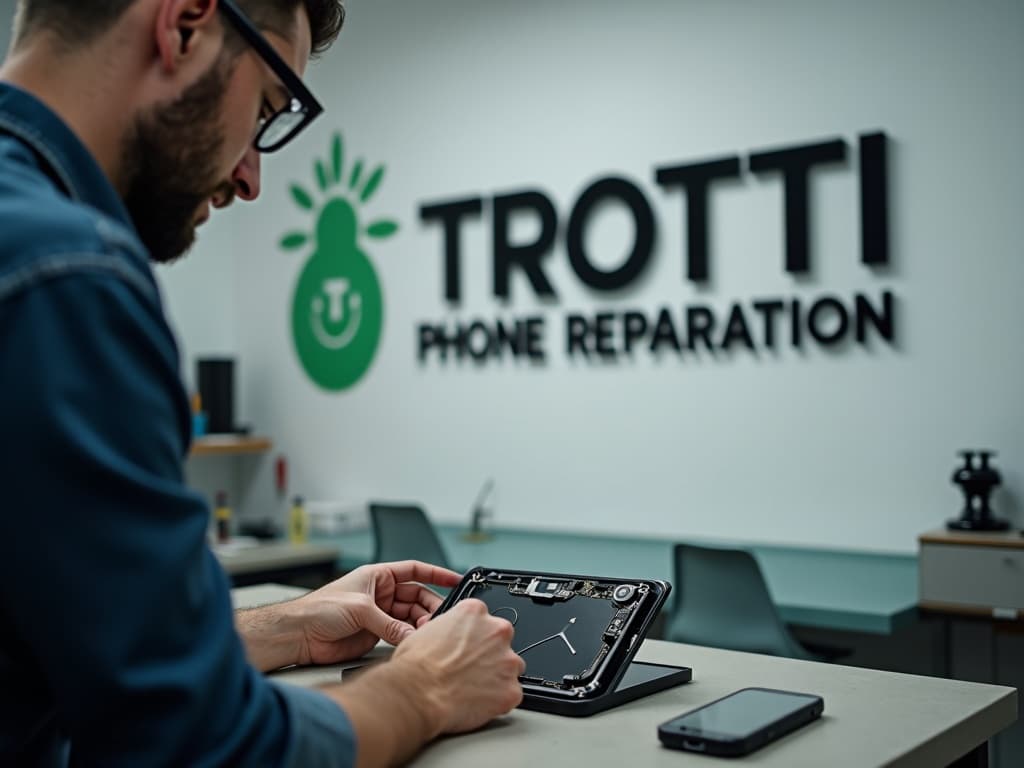 Réparation Batterie à Gouzangrez - TROTTIPHONE