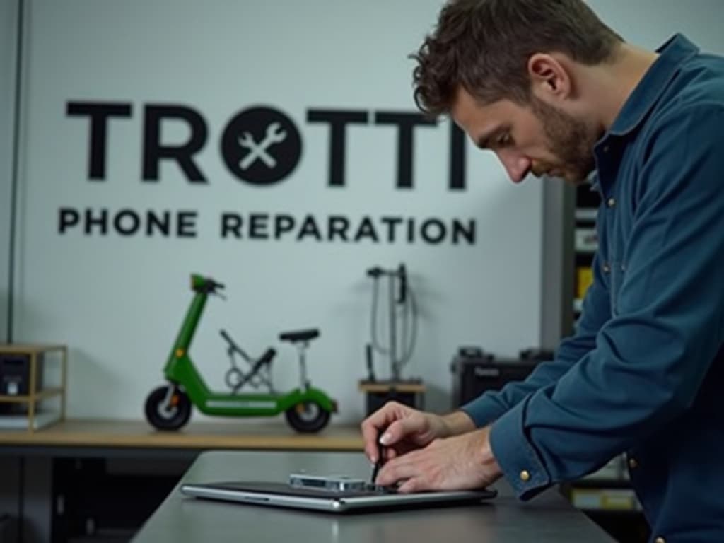 Réparation Batterie à Haravilliers - TROTTIPHONE