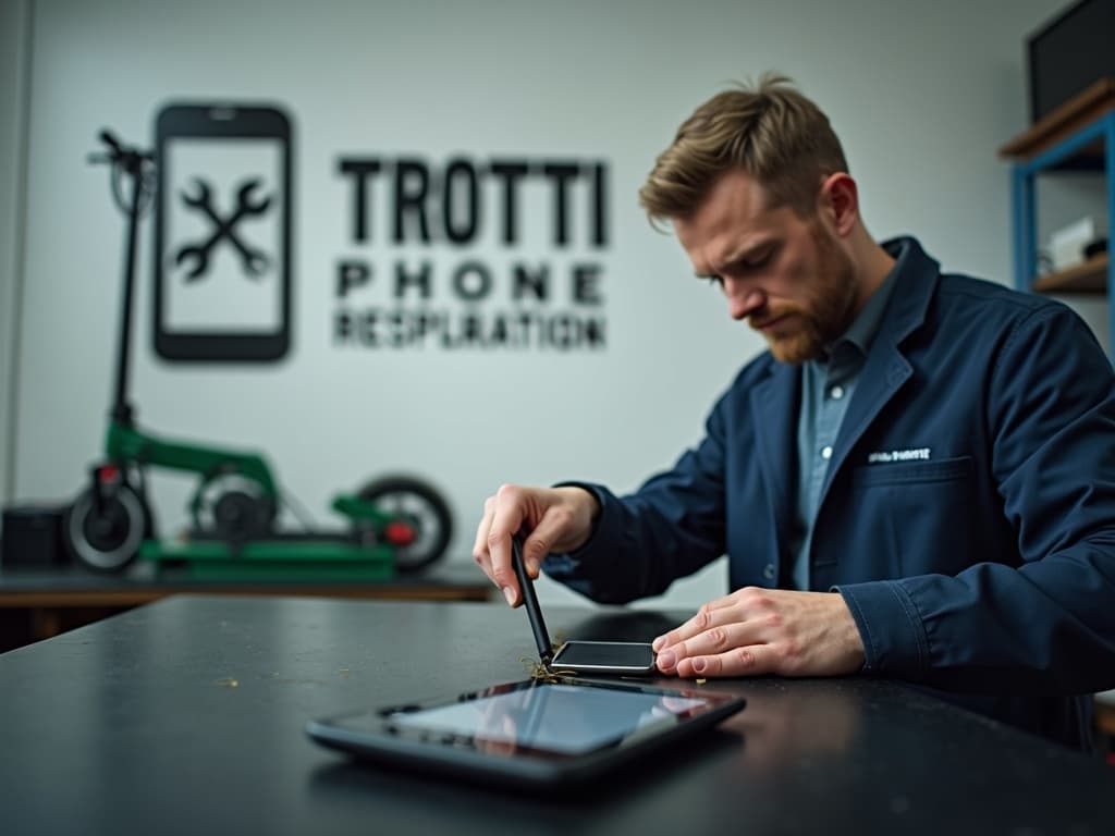 Réparation Batterie à La Chapelle-en-Vexin - TROTTIPHONE