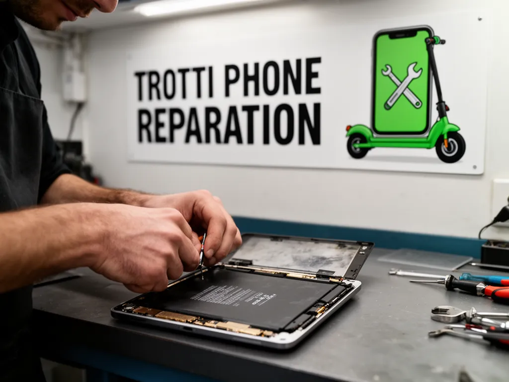 Réparation Batterie à Menucourt - TROTTIPHONE