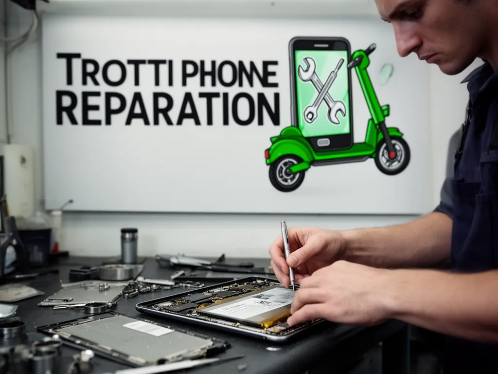 Réparation Batterie à Ronquerolles - TROTTIPHONE