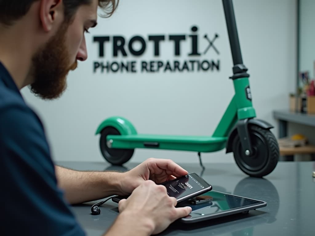 Réparation Batterie à Saint-Ouen-l'Aumône - TROTTIPHONE