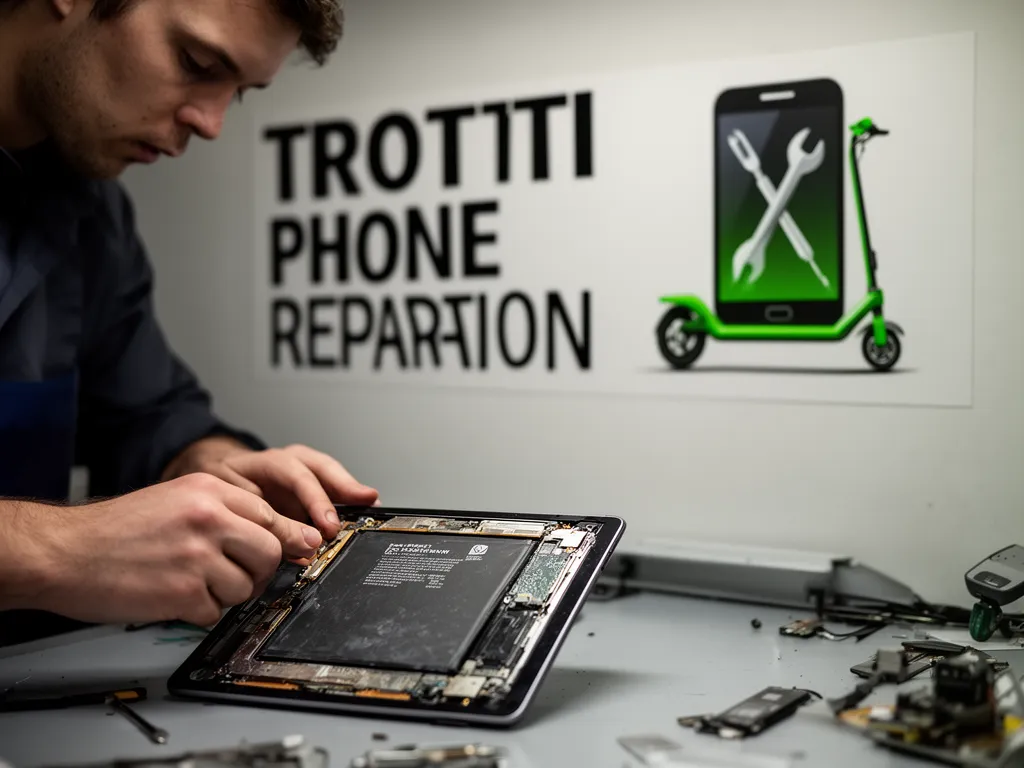 Réparation Batterie à Vienne-en-Arthies - TROTTIPHONE