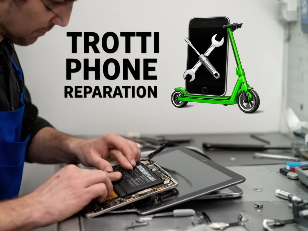 Réparation Batterie à Villaines-sous-Bois - TROTTIPHONE