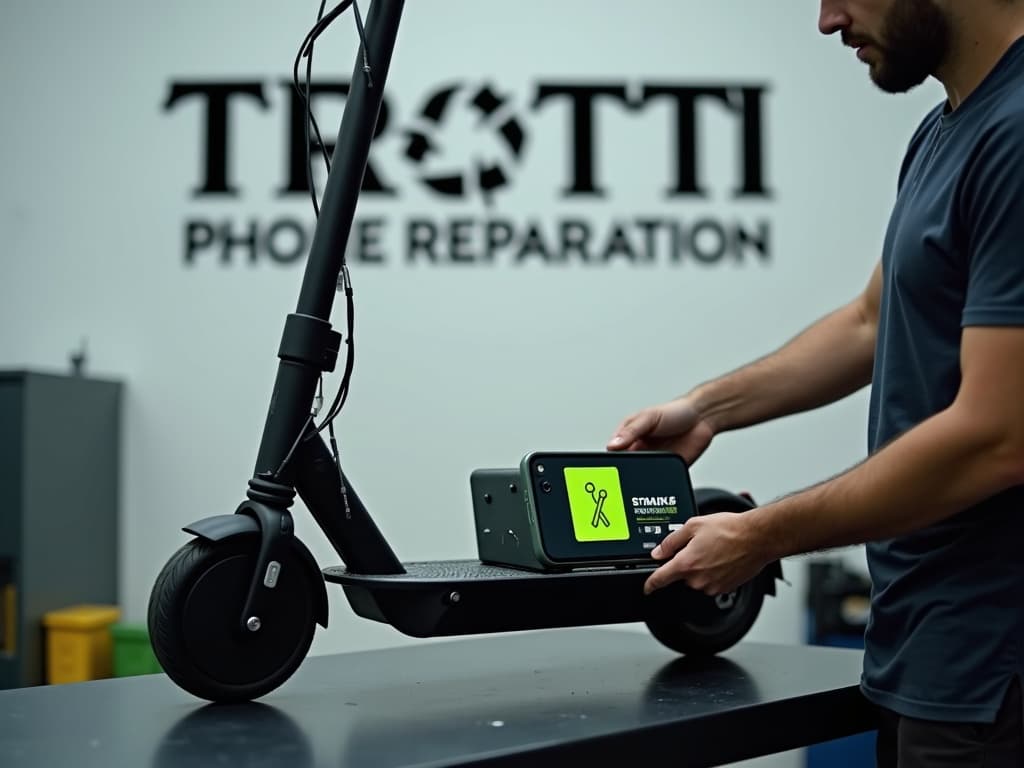 Réparation Batterie à Ableiges - TROTTIPHONE