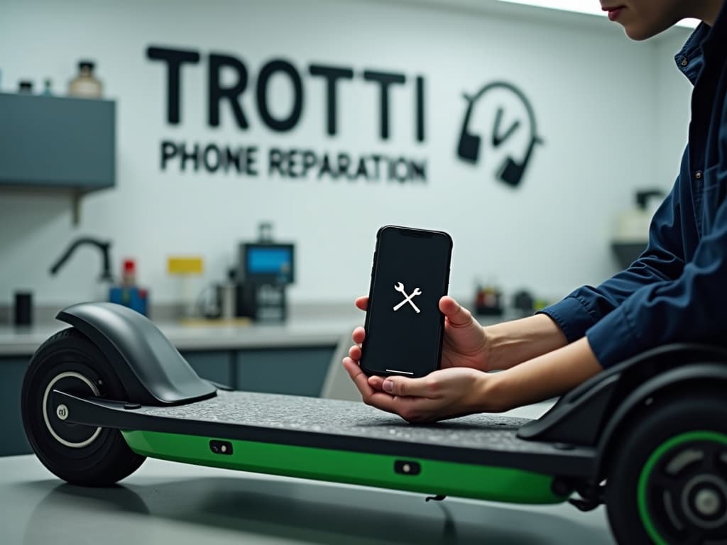 Réparation Batterie à Arronville - TROTTIPHONE