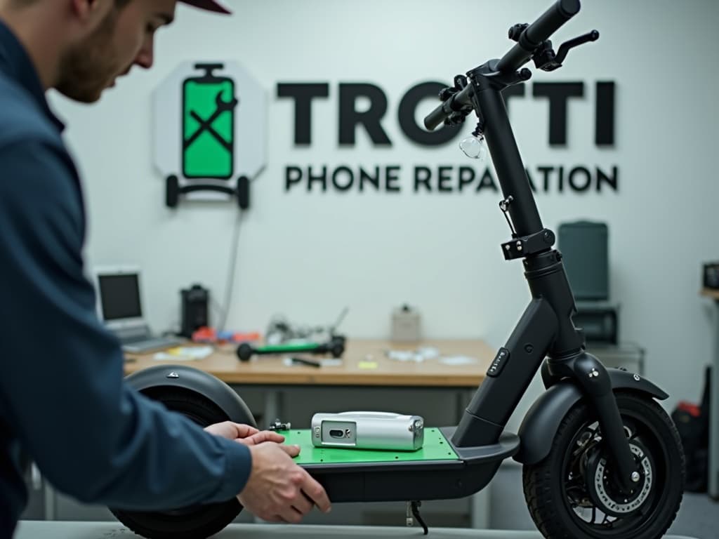 Réparation Batterie à Arthies - TROTTIPHONE