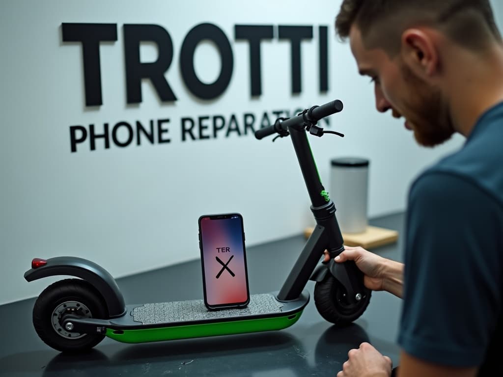 Réparation Batterie à Bellefontaine - TROTTIPHONE