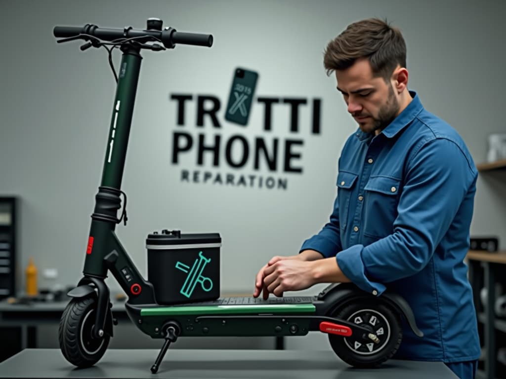 Réparation Batterie à Bessancourt - TROTTIPHONE
