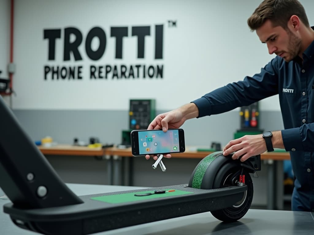 Réparation Batterie à Béthemont-la-Forêt - TROTTIPHONE