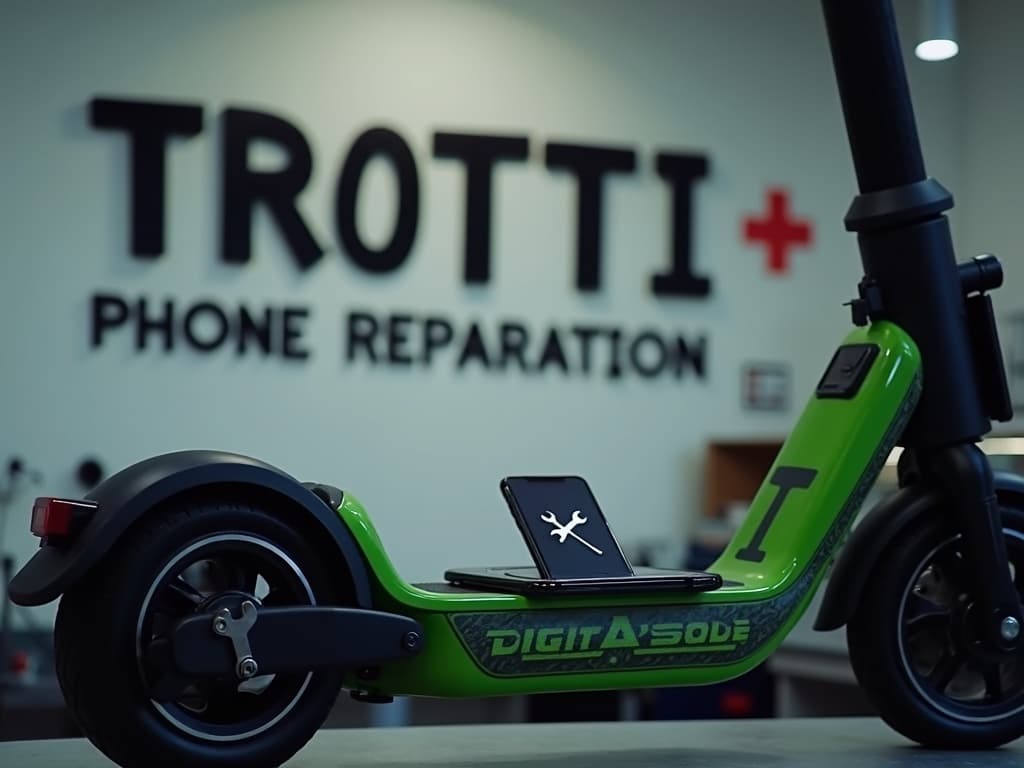 Réparation Batterie à Bray-et-Lû - TROTTIPHONE