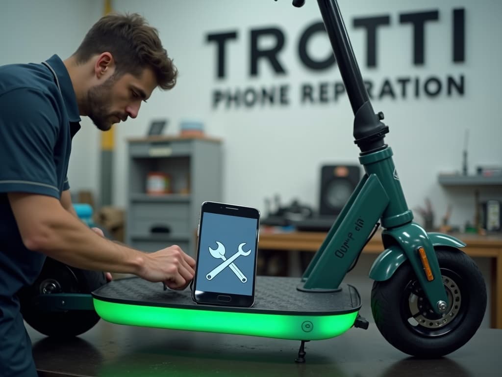 Réparation Batterie à Bruyères-sur-Oise - TROTTIPHONE