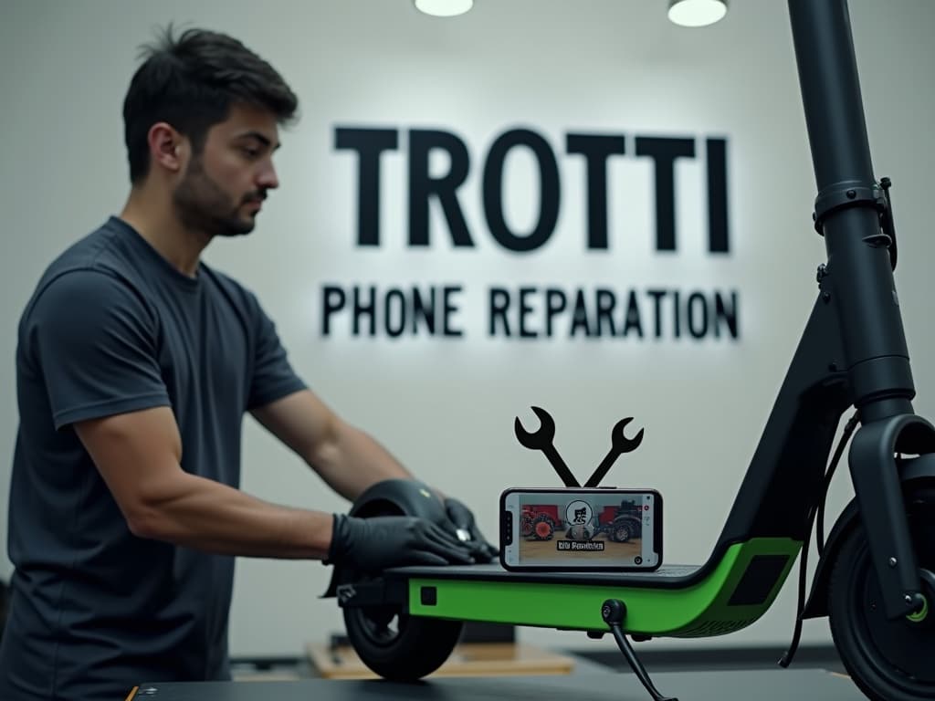 Réparation Batterie à Condécourt - TROTTIPHONE