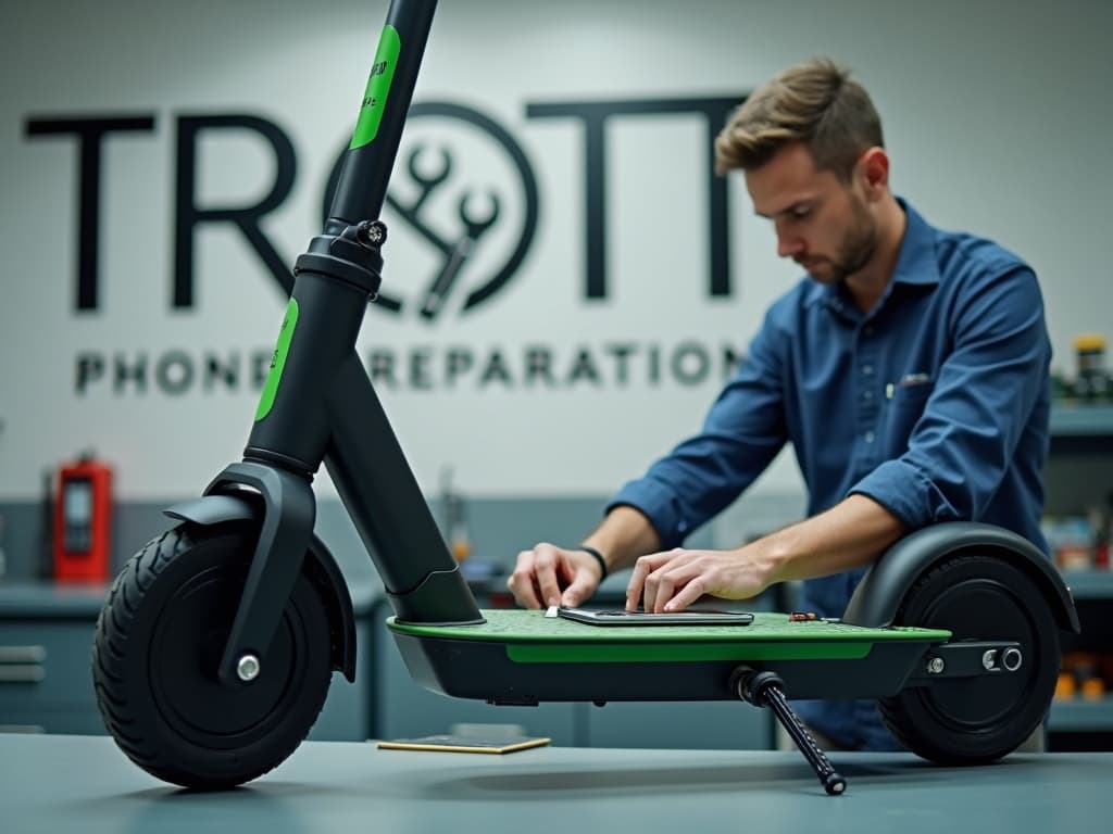 Réparation Batterie à Épinay-Champlâtreux - TROTTIPHONE