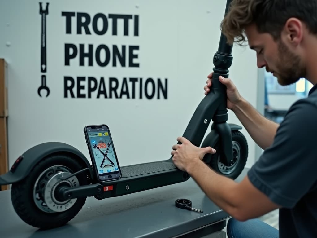 Réparation Batterie à Genainville - TROTTIPHONE