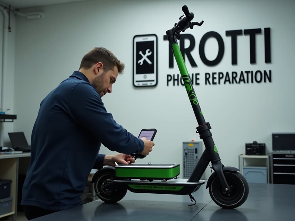 Réparation Batterie à Gonesse - TROTTIPHONE