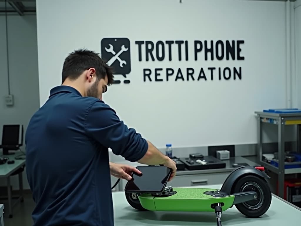 Réparation Batterie à Haute-Isle - TROTTIPHONE