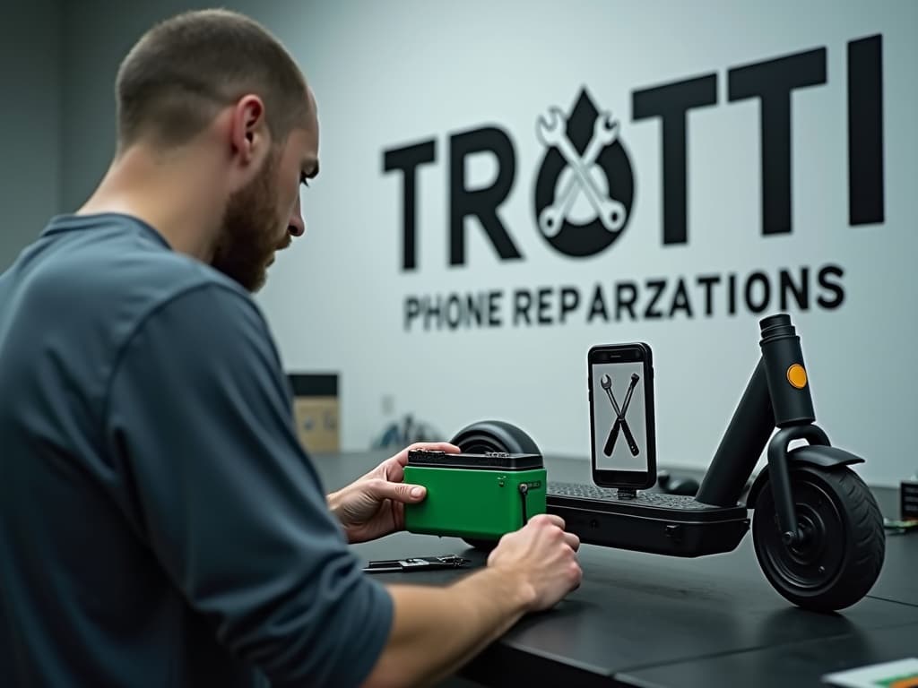Réparation Batterie à Jouy-le-Moutier - TROTTIPHONE
