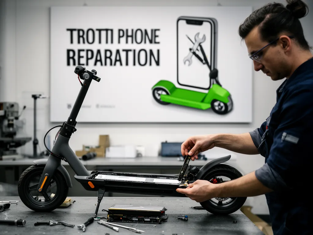 Réparation Batterie à Le Mesnil-Aubry - TROTTIPHONE