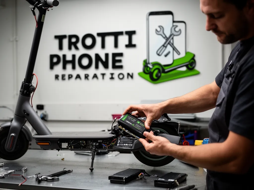 Réparation Batterie à Maffliers - TROTTIPHONE