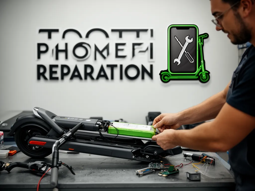 Réparation Batterie à Marly-la-Ville - TROTTIPHONE