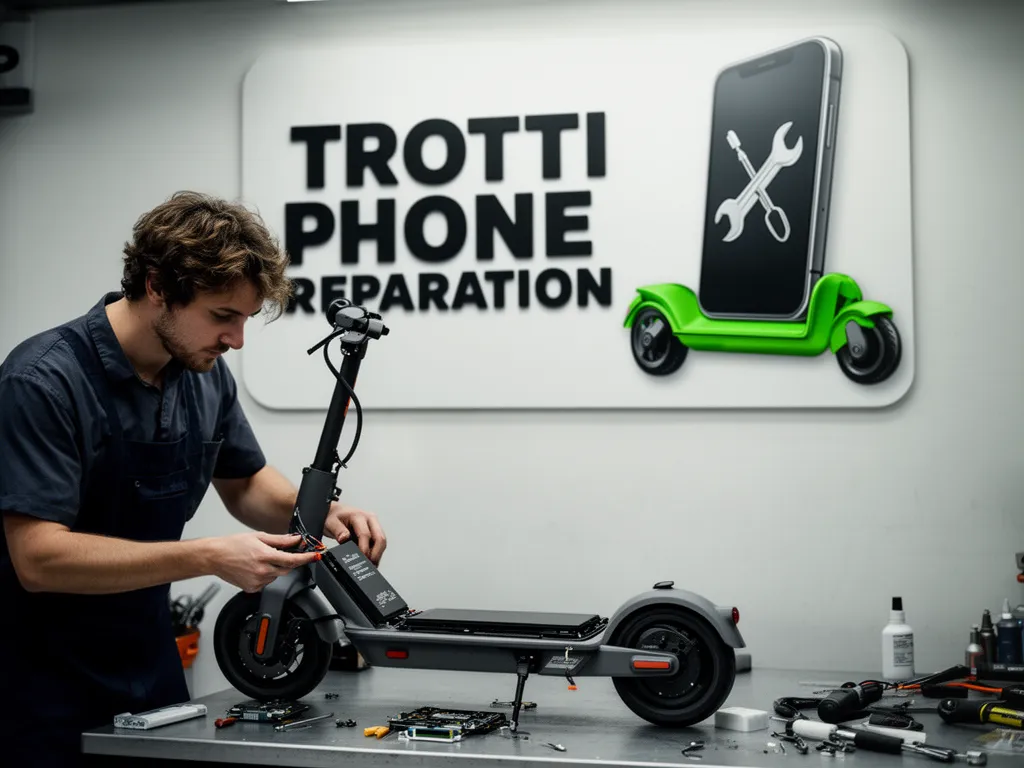 Réparation Batterie à Menucourt - TROTTIPHONE