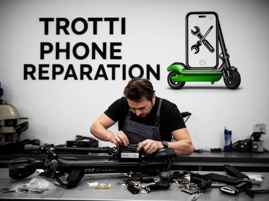 Réparation Batterie à Montgeroult - TROTTIPHONE